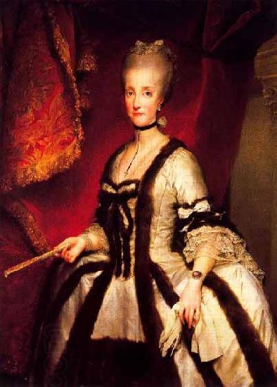 Anton Raphael Mengs Portrait of Maria Carolina of Austria Queen consort of Naples and Sicily China oil painting art
